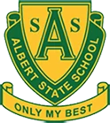 Albert State School logo