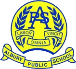 Albury Public School logo