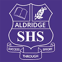 Aldridge State High School logo