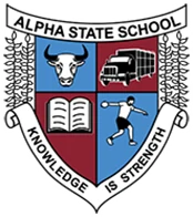 Alpha State School logo