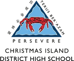 Christmas Island District High School logo