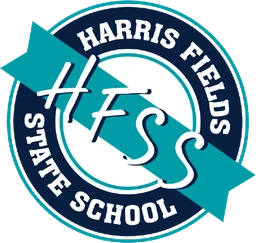 Harris Fields State School logo