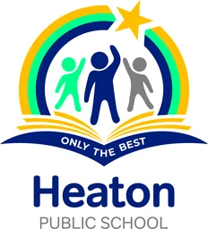 Heaton Public School logo