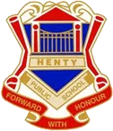 Henty Public School logo