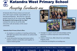 Katandra West Primary School logo