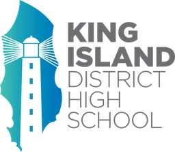 King Island District High School logo