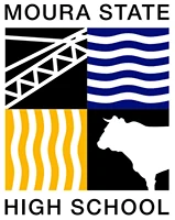 Moura State High School logo
