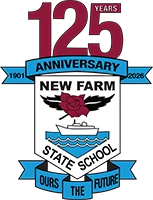 New Farm State School logo