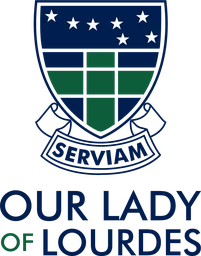 Our Lady of Lourdes Primary School (Toowoomba) logo
