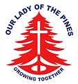 Our Lady of the Pines School logo