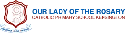 Our Lady of the Rosary Catholic Primary School logo