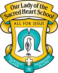 Our Lady of the Sacred Heart School (Thursday Island) logo