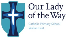 Our Lady of the Way Catholic Primary School logo