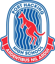 Port Hacking High School logo