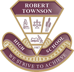 Robert Townson High School logo