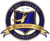 Runcorn State High School logo