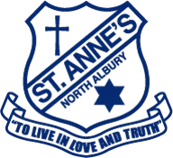 St Anne's Primary School logo