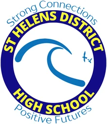 St Helens District High School logo