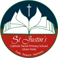 St Justin's Catholic Primary School logo