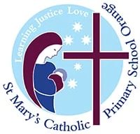 St Mary's Catholic Primary School Orange logo