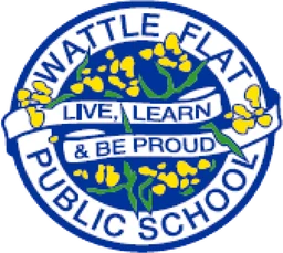 Wattle Flat Public School logo
