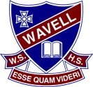 Wavell State High School logo