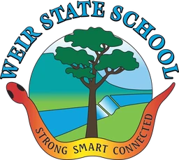 Weir State School logo