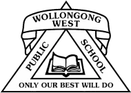 Wollongong West Public School logo
