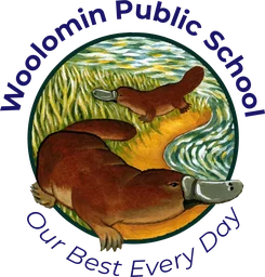 Woolomin Public School logo
